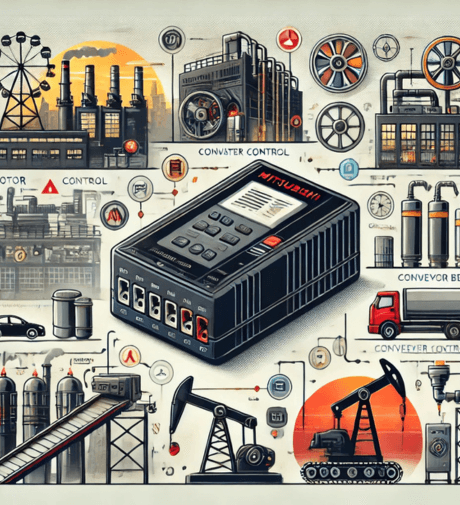 Mitsubishi PLC for Motor and Conveyor Control Systems