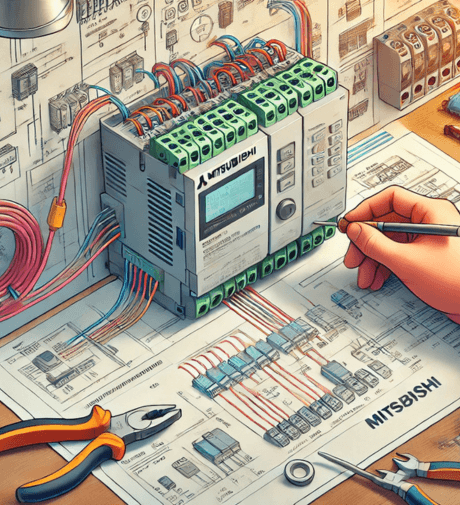 Mitsubishi PLC Wiring and Installation Guide