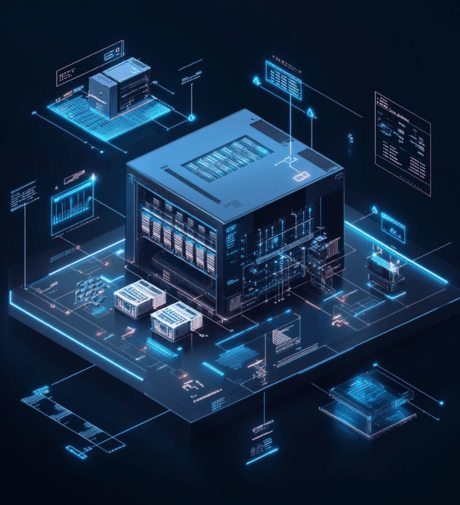 Omron PLC System with Advanced Blueprint Design