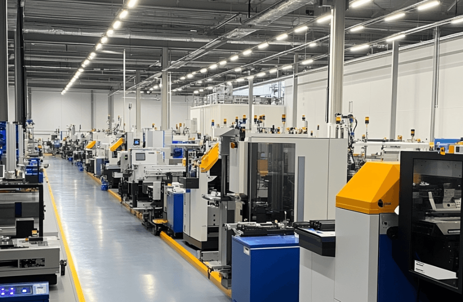 Advanced Automation Systems in a State-of-the-Art Manufacturing Facility