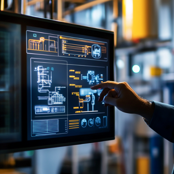 Interactive HMI for Optimized Factory Processes