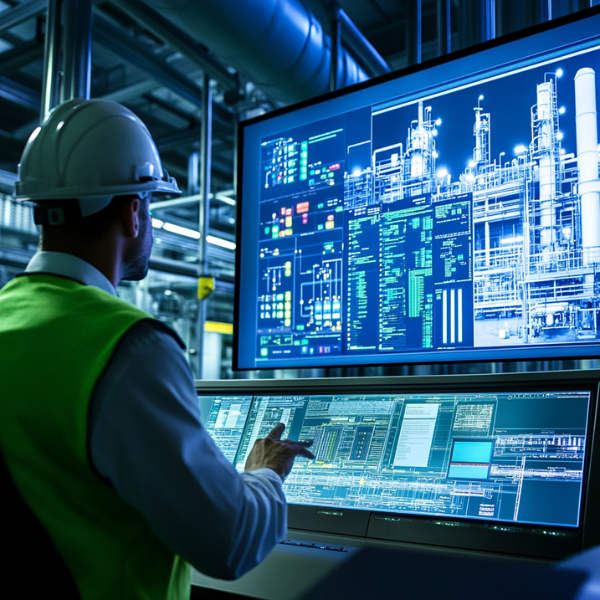 Advanced HMI and PLC Integration for Factory Operators