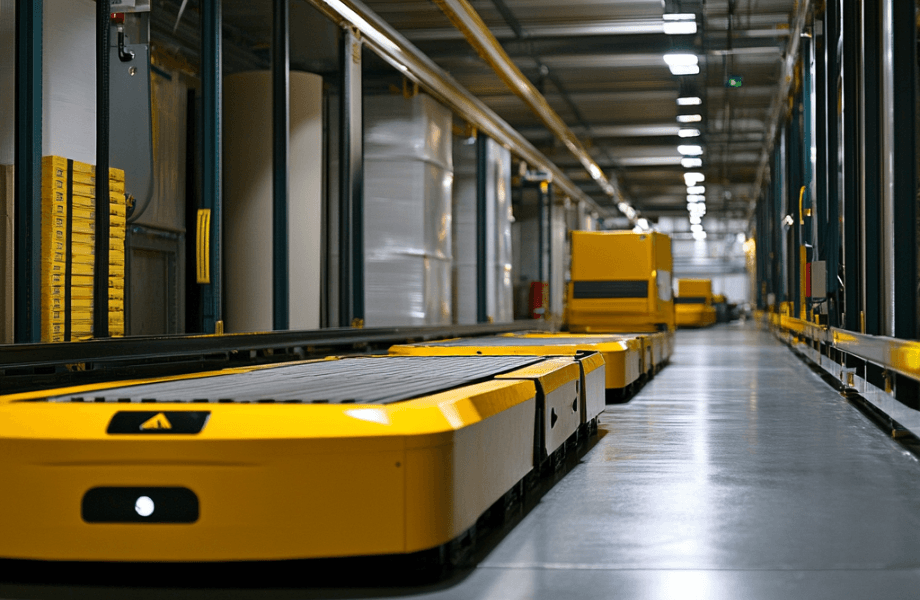 Autonomous Mobile Robots Enhancing Warehouse Logistics