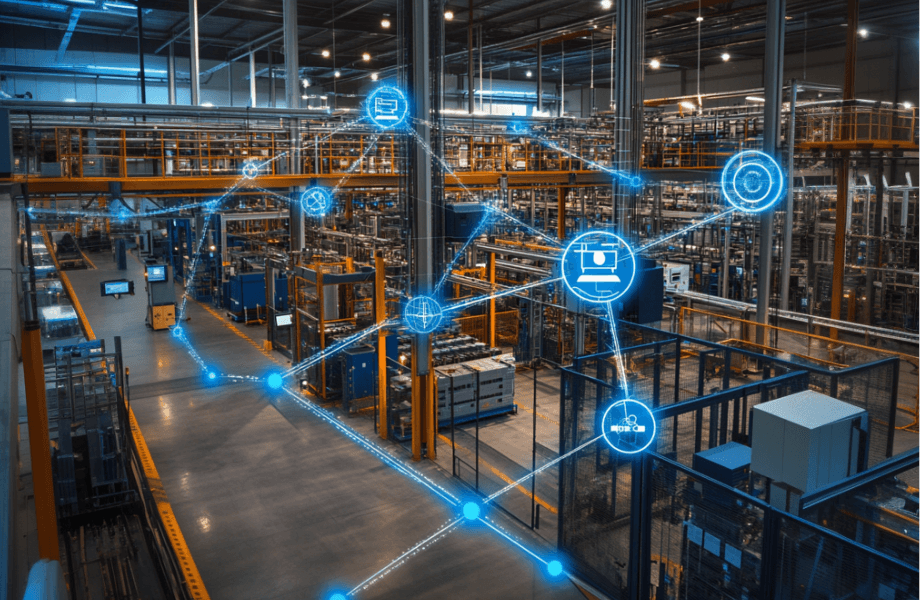 IoT-Enabled Smart Factory Revolutionizing Automation