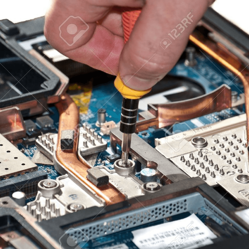 Precision Circuit Board Repair by Skilled Technician