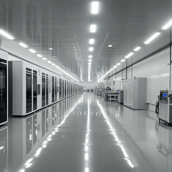 High-Tech Cleanroom for Precision Manufacturing