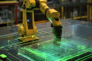 Industrial robot simulation