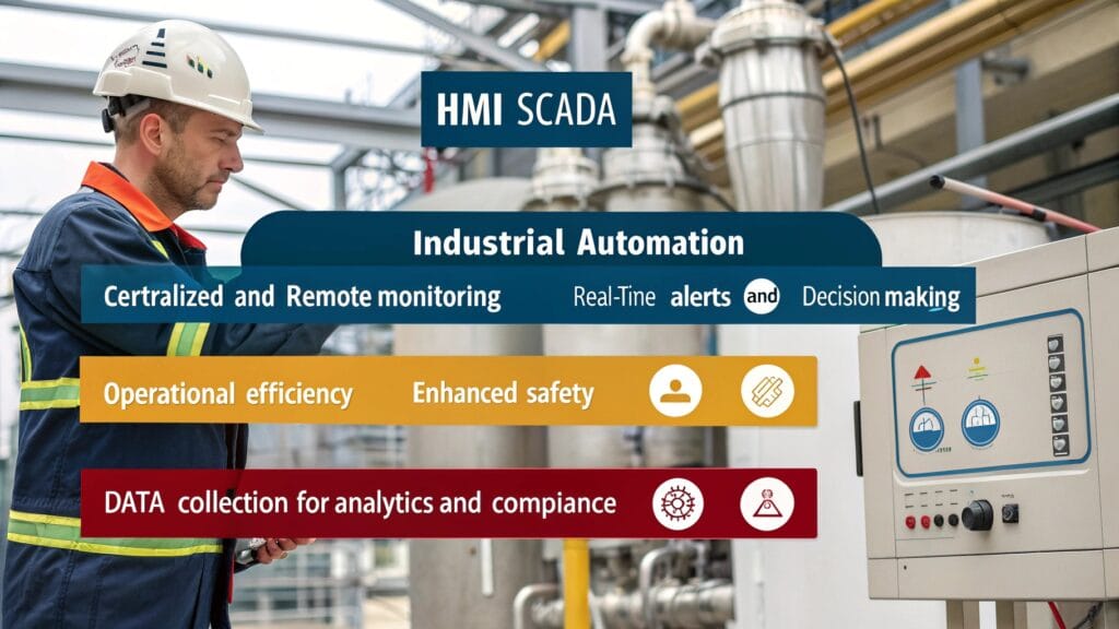 alt text: HMI SCADA System Key Features
